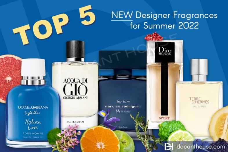 Top 5 New Designer Fragrances for Summer 2022