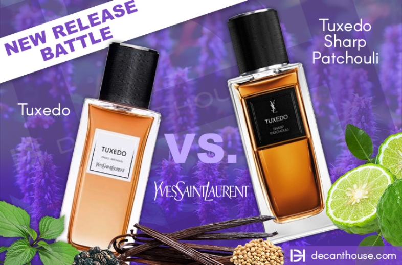 New Release Battle:  Tuxedo vs Tuxedo Sharp Patchouli