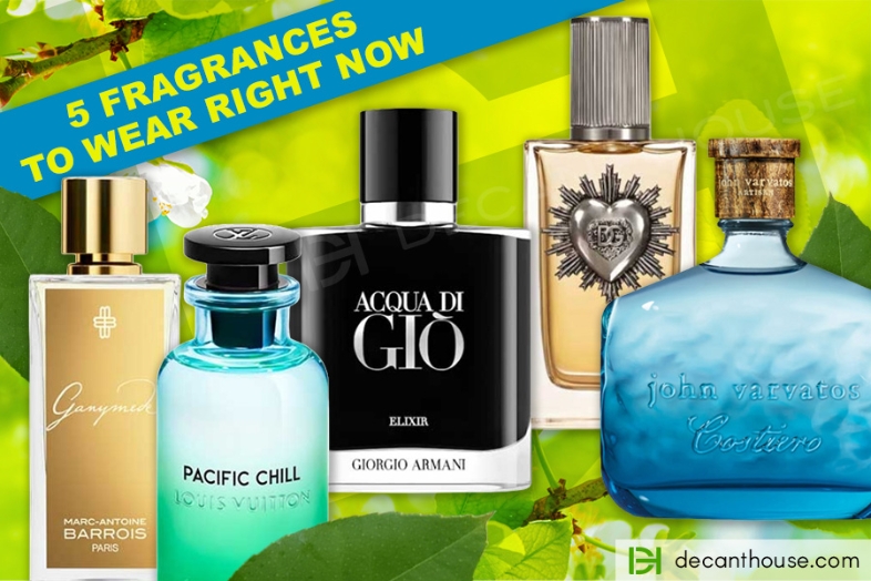 Spring in a Bottle: 5 Fragrances to Wear Right Now
