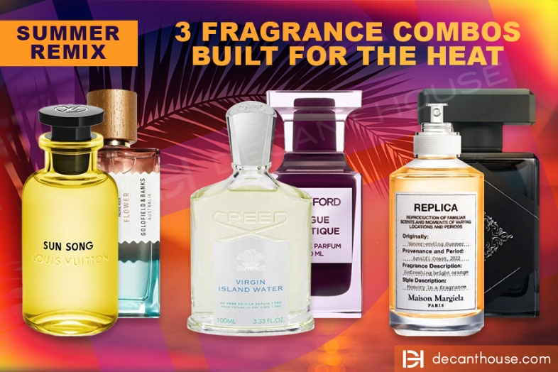 The Summer Remix: 3 Fragrance Combos Built for the Heat